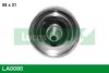 LUCAS ENGINE DRIVE LA0080 Tensioner Pulley, v-ribbed belt